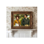 Mr. Darcy and Elizabeth's Pemberley Stroll Art Print Pride and Prejudice Watercolor Painting Jane Austen Artwork Gallery Regency Era Wall Decor