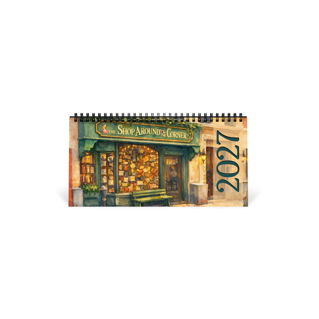 You've Got Mail 2027 Watercolor Art Desktop Calendar