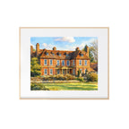 Longbourn Art Print Groombridge Watercolor Painting Pride and Prejudice Artwork Jane Austen Gallery Wall Book Decor