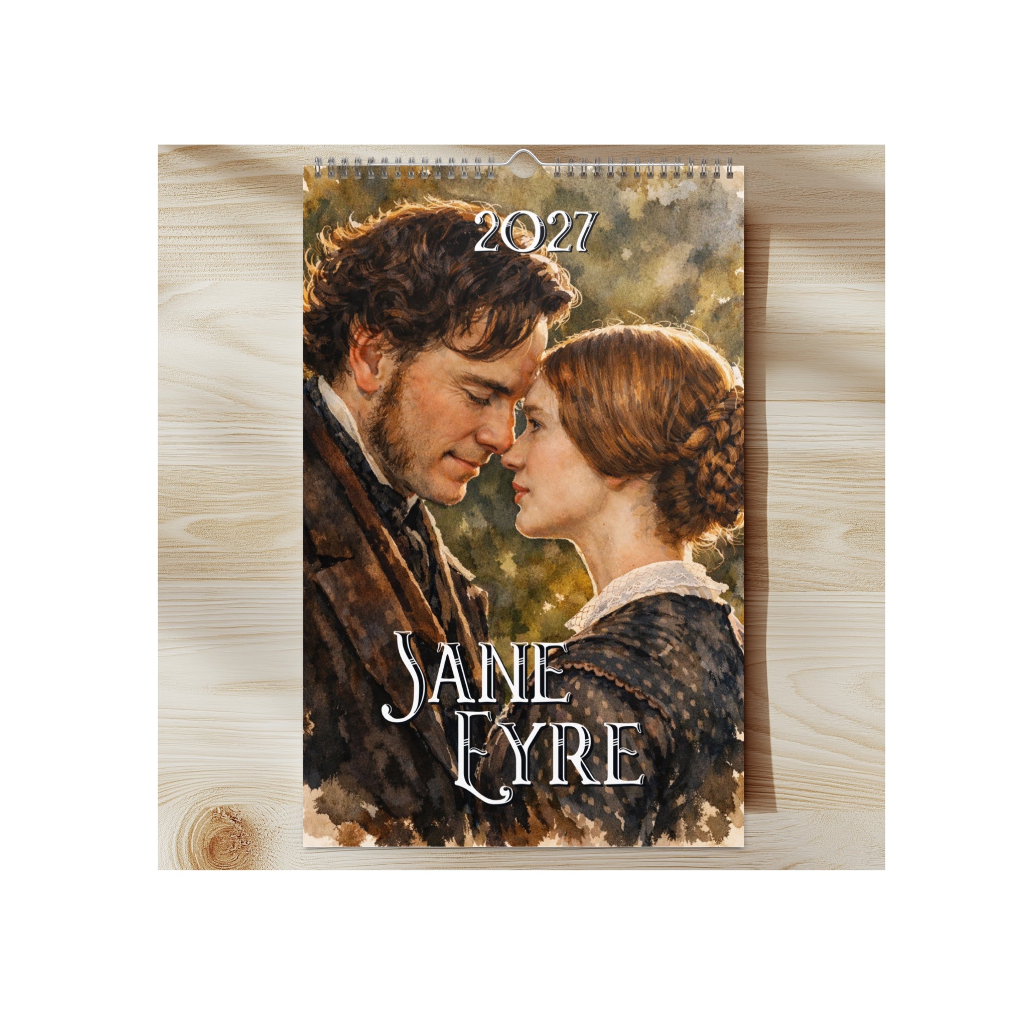 Jane Eyre 2027 Watercolor Wall Calendar