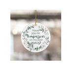 Poor Nerves Ceramic Ornament Pride and Prejudice Keepsake Jane Austen Gift