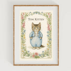 Tom Kitten Art Print Beatrix Potter Inspired Artwork
