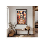 Carrie's Closet Watercolor Art Print