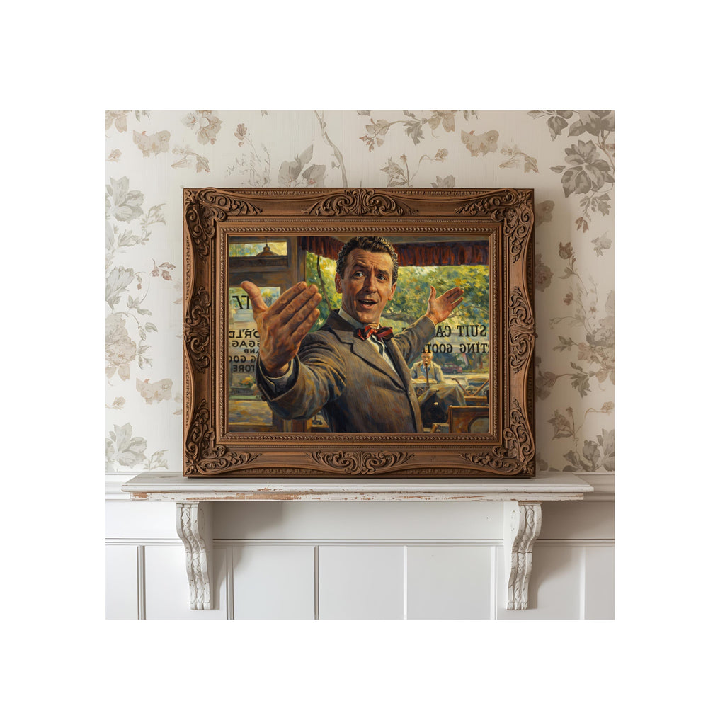 It's a Wonderful Life Art Print George Bailey Painting