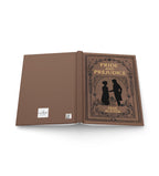 Pride and Prejudice Hardcover Lined Notebook with Lovely Matte Finish