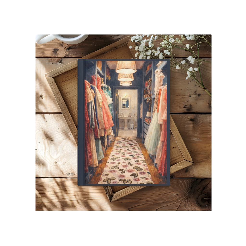 Carrie's Closet Hardcover Notebook with Lovely Matte Finish