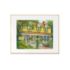 The Dragonfly Inn Art Print Stars Hollow Watercolor Painting
