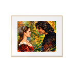 Ever After Art Print Danielle and Henry Watercolor Painting Poster