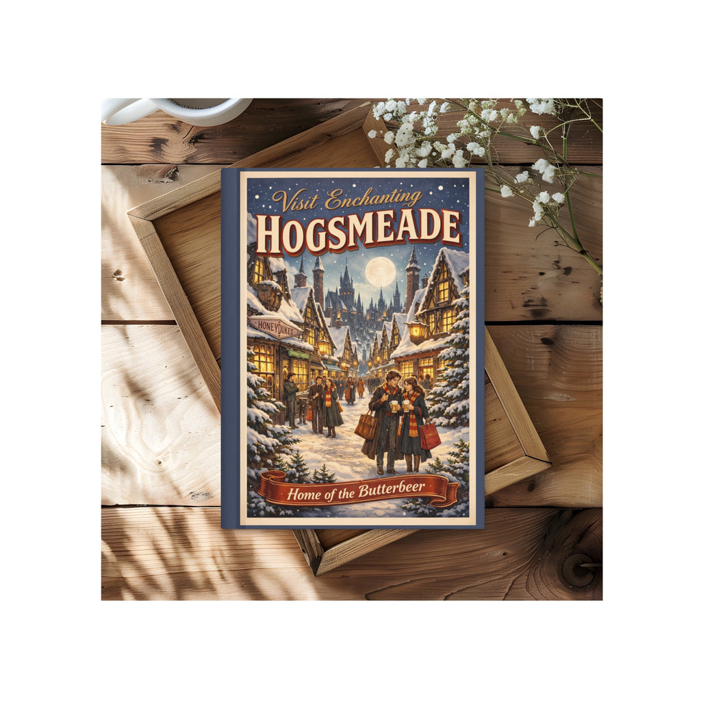 Wizard Town Hardcover Notebook with Lovely Matte Finish