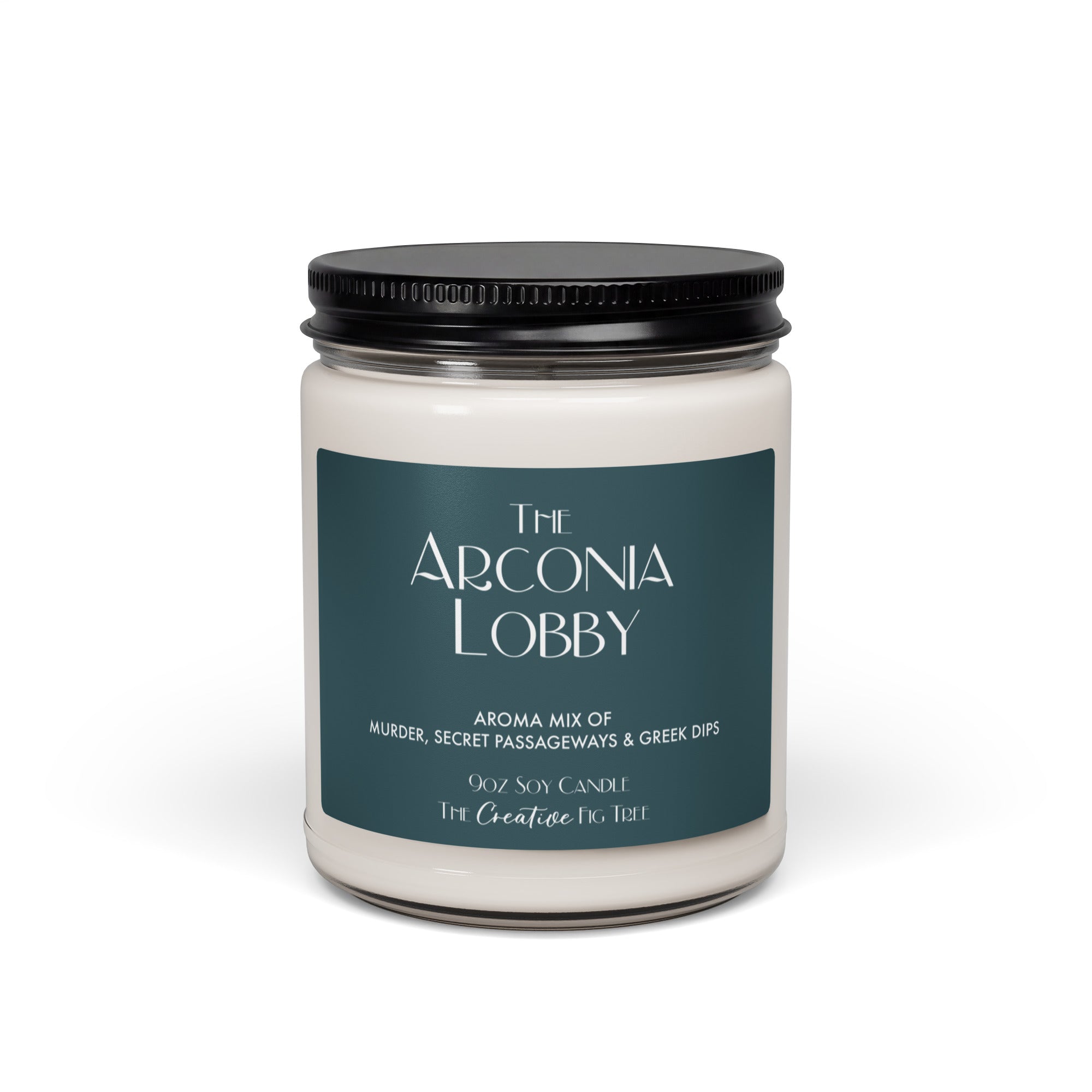 The Arconia Lobby Candle Aroma of Murder, Secret Passageways and Cheese Dips