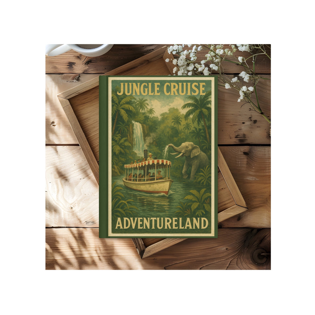 The Jungle Cruise Hardcover Notebook with Lovely Matte Finish