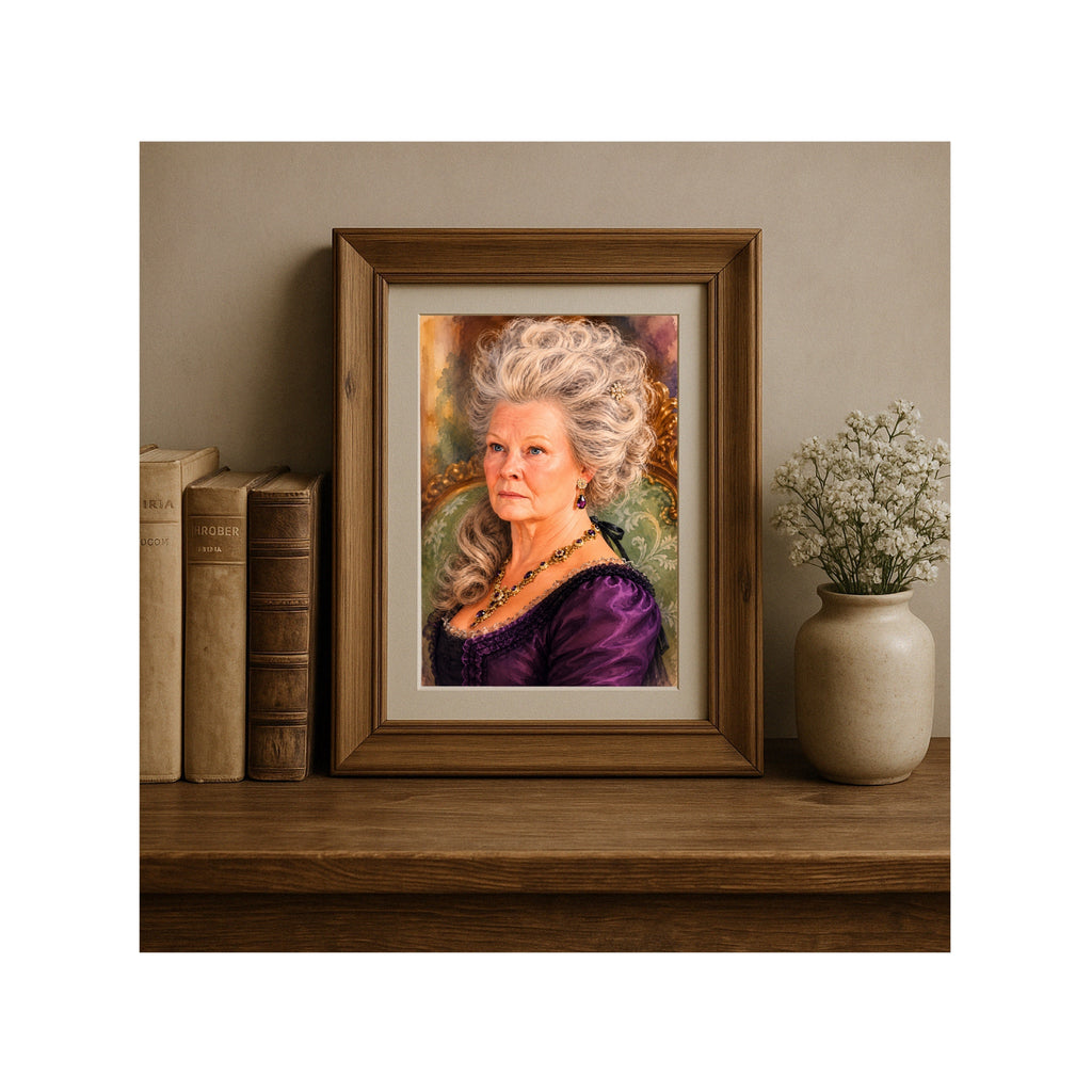 Lady Catherine de Bourgh Watercolor Art Print