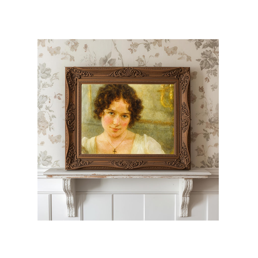 Elizabeth Bennet Watercolor Pride and Prejudice Art Print