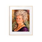 Lady Catherine de Bourgh Watercolor Art Print