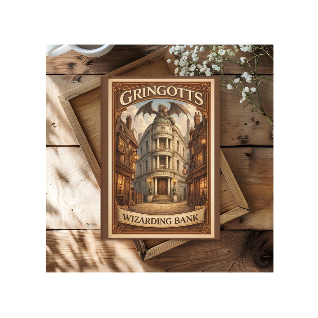 Wizard's Bank Hardcover Notebook with Lovely Matte Finish