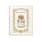 Mrs. Tiggy Winkle Art Print Beatrix Potter Inspired Artwork
