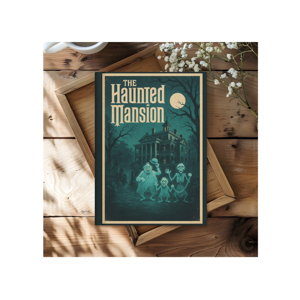 The Haunted Mansion Hardcover Notebook with Lovely Matte Finish