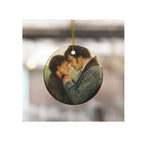 Elizabeth and Mr. Darcy Embrace Ceramic Keepsake Ornament