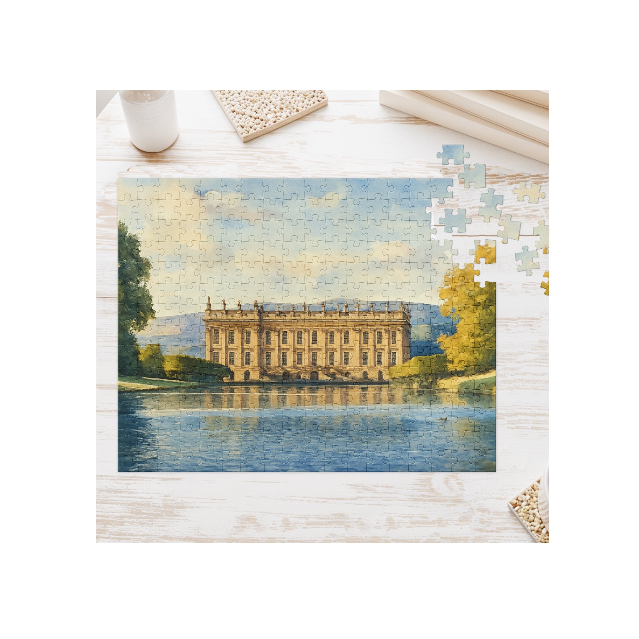 Pemberley Watercolor Jigsaw Puzzle